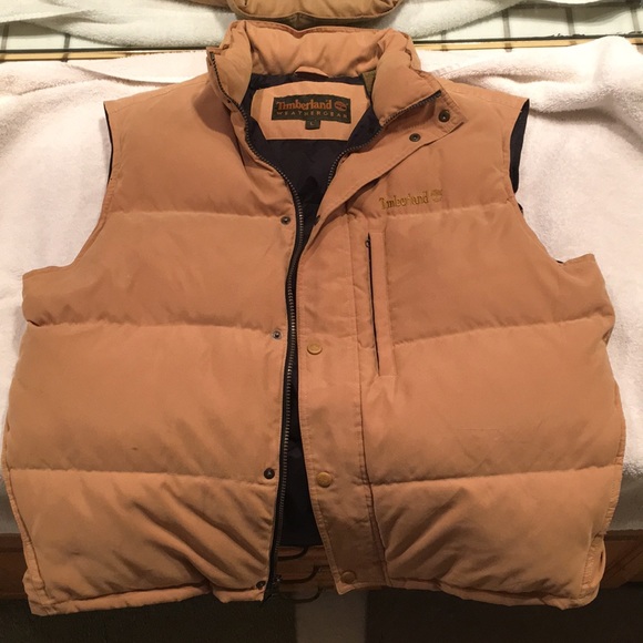 timberland down vest